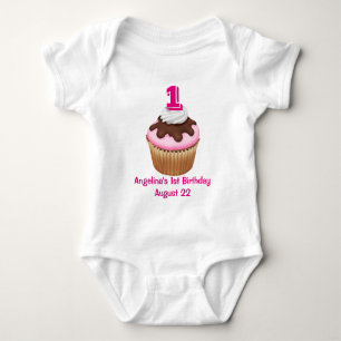 Body Para Bebé Cumpleaños del Chica personalizado