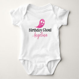 Body Para Bebé Cumpleaños Ghoul Baby Fiesta Shirt Bodysuit
