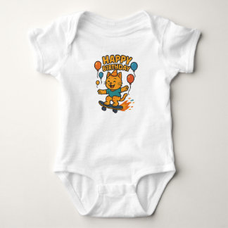 Body Para Bebé Cumpleaños KATO – Camiseta de cumpleaños divertida
