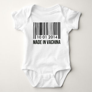 Body Para Bebé Cumpleaños personalizado Hecho En Vachina