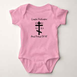 Body Para Bebé ¡Cuna ortodoxa, y orgullosa de ella!