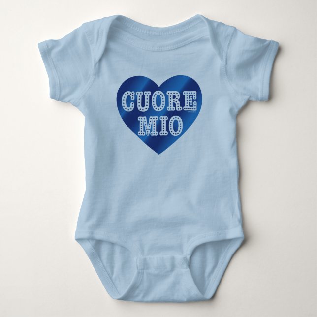 Body Para Bebé Cuore Mio Baby Tee Shirt (Anverso)