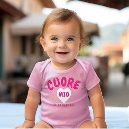 Body Para Bebé Cuore Mio (Chicas) Baby Bodysuit