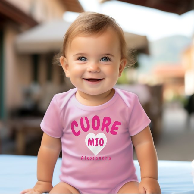 Body Para Bebé Cuore Mio (Chicas) Baby Bodysuit (Subido por el creador)
