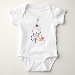 Body Para Bebé Cupcake Cupakes Infantil Bodysuit