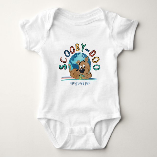 Body Para Bebé Cuppy Scooby-Doo "One Groovy Pup" (Anverso)
