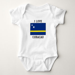 Body Para Bebé Curaçao, bandera