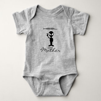 Body Para Bebé Curar Con Nuestra Madre Tierra Alien Paz Unisex Gr