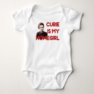 Body Para Bebé Curie es mi casa