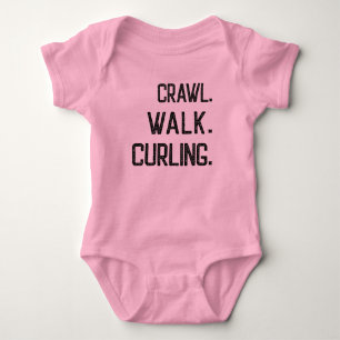 Body Para Bebé Curva de caminata de rastreo
