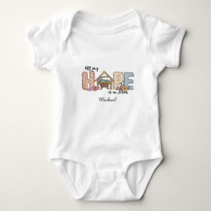 Body Para Bebé Custom Christian baby bodysuit, Jesus, God, Bible