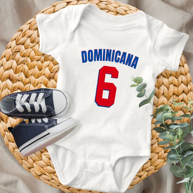 Body Para Bebé Custom Dominicana World Baseball Classic Dominican (Subido por el creador)