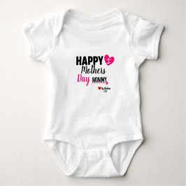 Body Para Bebé Custom Mothers Day Baby Happy 1st Mothers Day