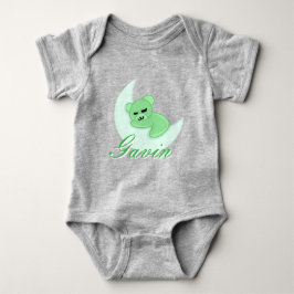 Body Para Bebé Custom Sleeping Bear Baby Bodysuit