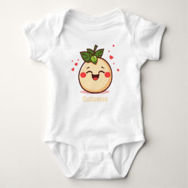 Body Para Bebé Customizable Smiling Fruit Baby