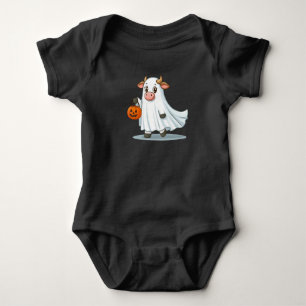 Body Para Bebé Cuta, caprichosa, vaca fantasma