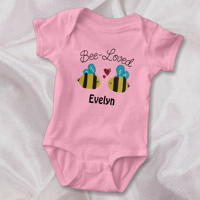 Body Para Bebé Cute Abe Amada Personalizada (Makes an excellent baby shower gift!)