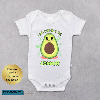 Body Para Bebé Cute aguacate Baby Bodysuit y Shirt para los niños
