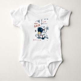 Body Para Bebé Cute Astronaut Space Cartoon Baby Bodysuit
