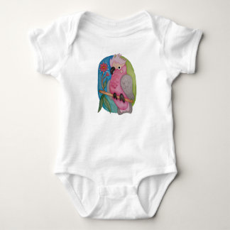 Body Para Bebé Cute Australian baby animal Galah on baby romper