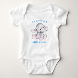 Body Para Bebé Cute Baby Boy Elephant Little Peanut Baby Bodysuit
