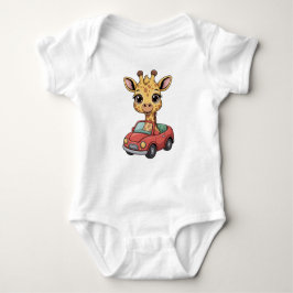 Body Para Bebé Cute Baby Giraffe Driving