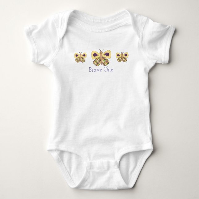 Body Para Bebé Cute Baby One Piece Bodysuit - Brave One (Anverso)