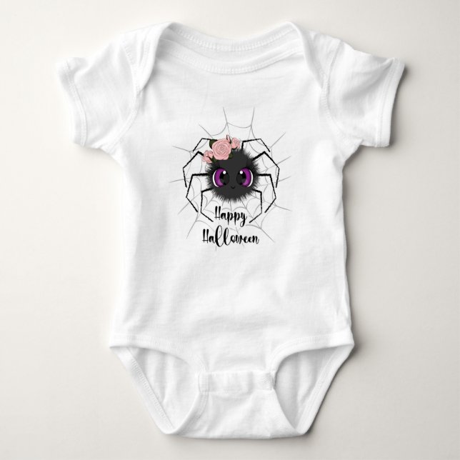 Body Para Bebé Cute Baby Spider Baby Bodysuit (Anverso)