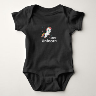 Body Para Bebé Cute baby unicorn Moderno