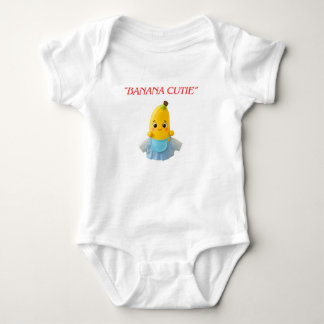 Body Para Bebé Cute Banana Baby – Adorable Cartoon Banana in Blue