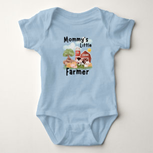 Body Para Bebé Cute Barnyard Animals Baby Bodysuit
