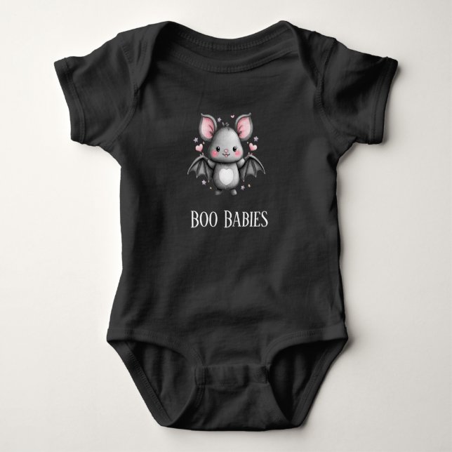 Body Para Bebé Cute Batty Boo Babies (Anverso)