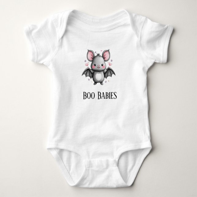 Body Para Bebé Cute Batty Boo Babies (Anverso)
