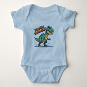 Body Para Bebé Cute Dinosaurio Baby Bodysuit - Problemas Para Lle