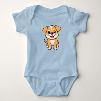 Body Para Bebé Cute Dog