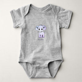 Body Para Bebé Cute Elephant Baby Bodysuit