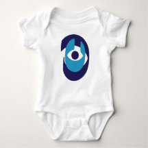 Cute Evil Eye Baby Bodysuit - Nazar Amuletv Modern