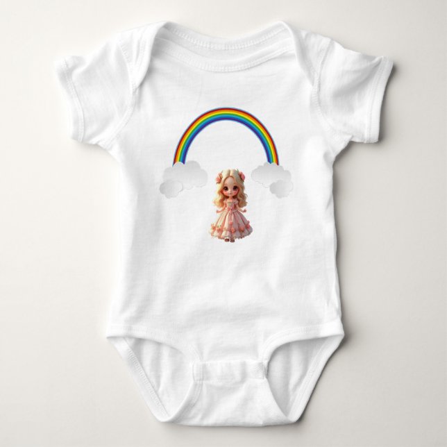 Body Para Bebé Cute Fairies (Anverso)