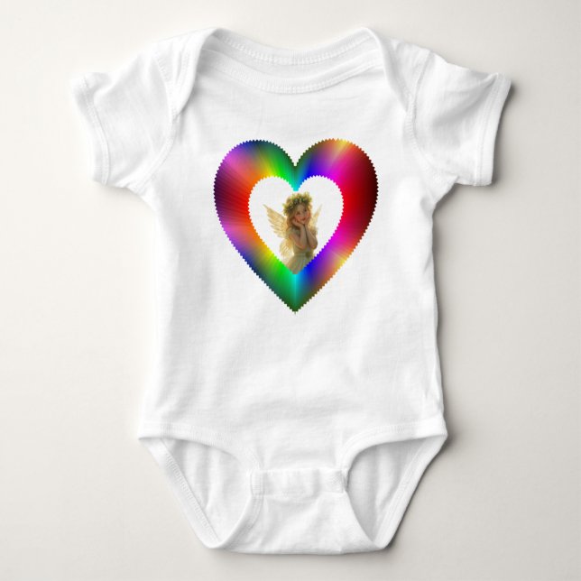 Body Para Bebé Cute Fairies (Anverso)