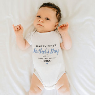 Body Para Bebé Cute Feliz Primer Día del Padre Niño Keepsake