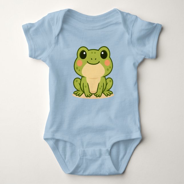 Body Para Bebé  Cute Frog Baby Onsie (Anverso)