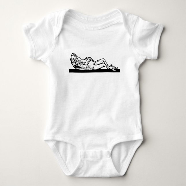 BODY PARA BEBÉ CUTE FROG RELAJANTE (Anverso)