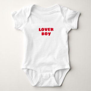 Body Para Bebé Cute Funny Personalizado pequeño Lover Boy Baby Bo