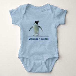 Body Para Bebé Cute Funny Pingüino Gear