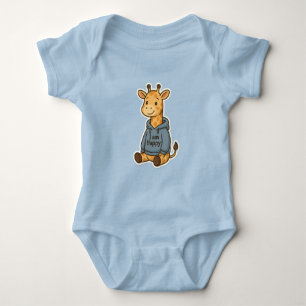 Body Para Bebé Cute Giraffe Hoodie Pegatina