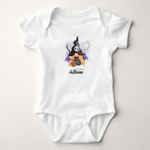 Body Para Bebé Cute Halloween Gnome