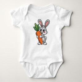 Body Para Bebé Cute Happy Bunny Rabbit