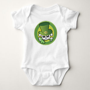 Body Para Bebé Cute Irish Skull
