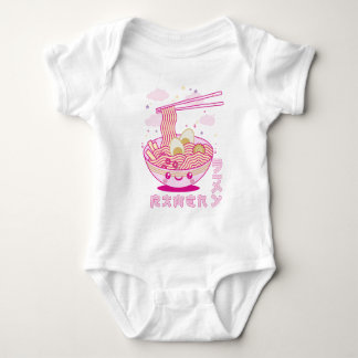Body Para Bebé Cute Kawaii Ramen Noodles Anime Chicas de Ramen, a