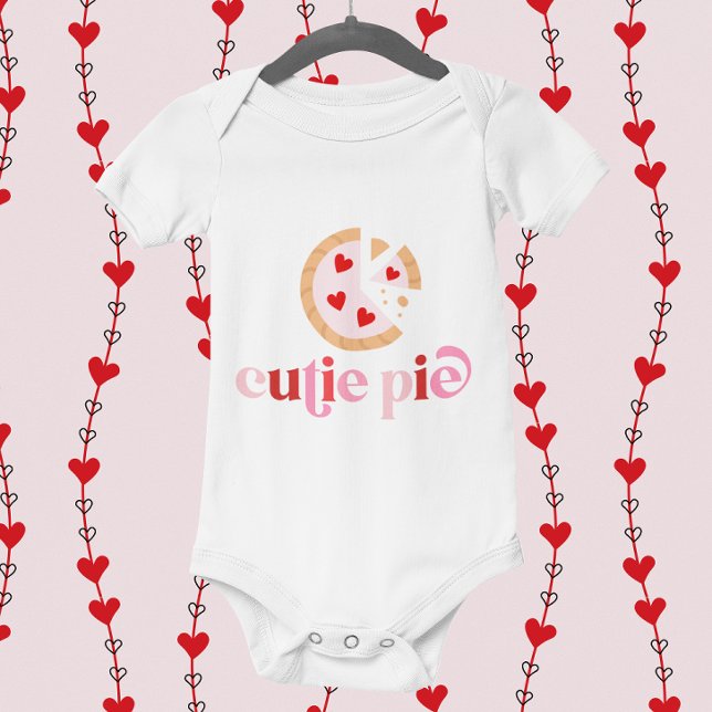 Body Para Bebé Cute Kids Día de San Valentín Cutie Pie (Subido por el creador)